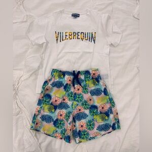 Vilebrequin Kids Colorful Swim Shorts & Top